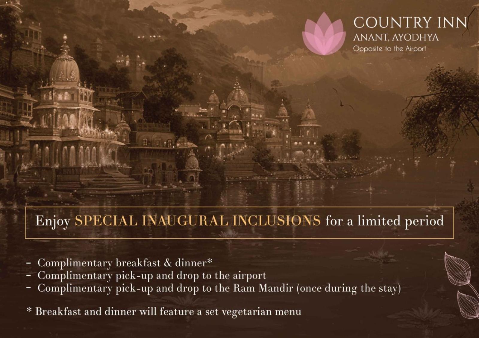 Country Inn Ayodhya - Opposite Airport Экстерьер фото